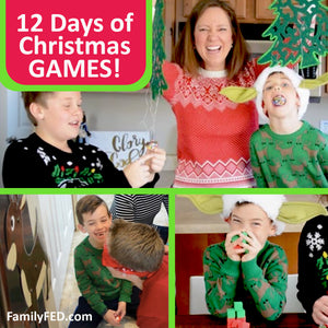 12 Days of Christmas Games—Ideas for Families or Fun Secret Santa Gifts for Neighbors