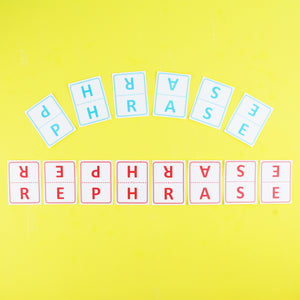 Phrase Rephrase—Easy, Fun, and Educational Word Game and Party Game