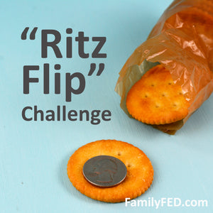 Ritz Flip—Boredom Buster and Easy Game for Families (Play with Your Food!)