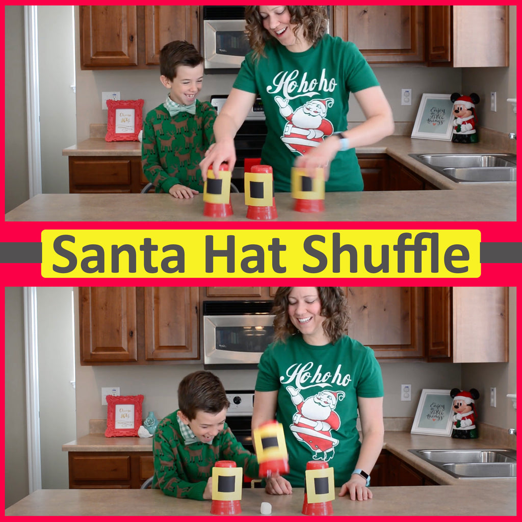 Santa Hat Shuffle—Easy and Fun Christmas Party Game for Kids