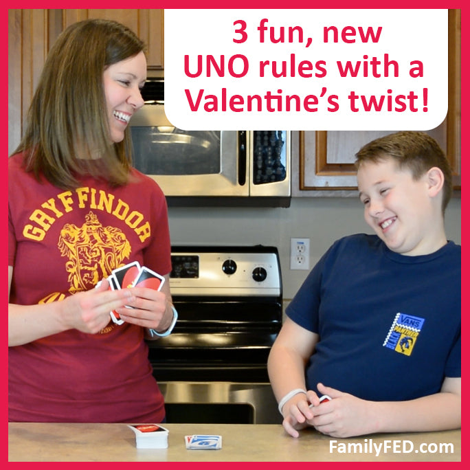 Valentine's Day Party Game Ideas: 3 Fun, New Rules for UNO