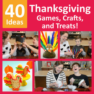 40 Easy Thanksgiving Party Games, Crafts, and Treats