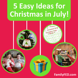 5 Fun Ways to Celebrate Christmas in July—without Taking out All the Holiday Decorations!