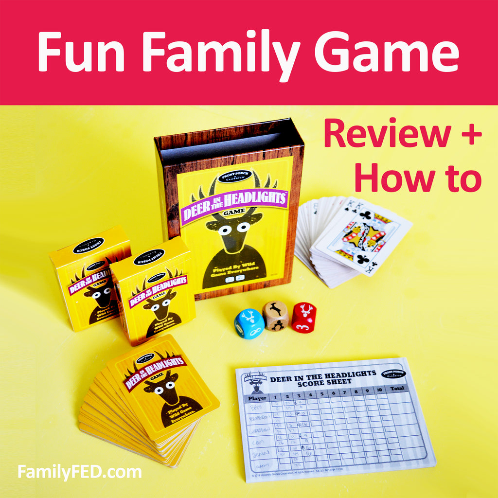 How to Play the “Deer in the Headlights” Card Game—a Fun Family and Party Game