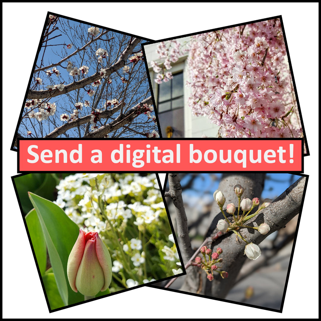 Send a Digital Floral Bouquet: Simple Service Idea