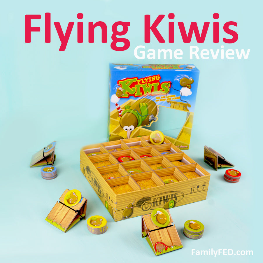 Best Family Games: Flying Kiwis Board Game Review + How to Play