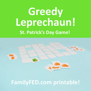 Greedy Leprechaun—a St. Patrick’s Day Party Game Idea for Your Family or School Party