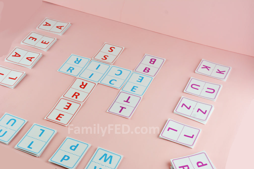 "Lightning Letters" Word Game for Families, Parties, or Solo Play