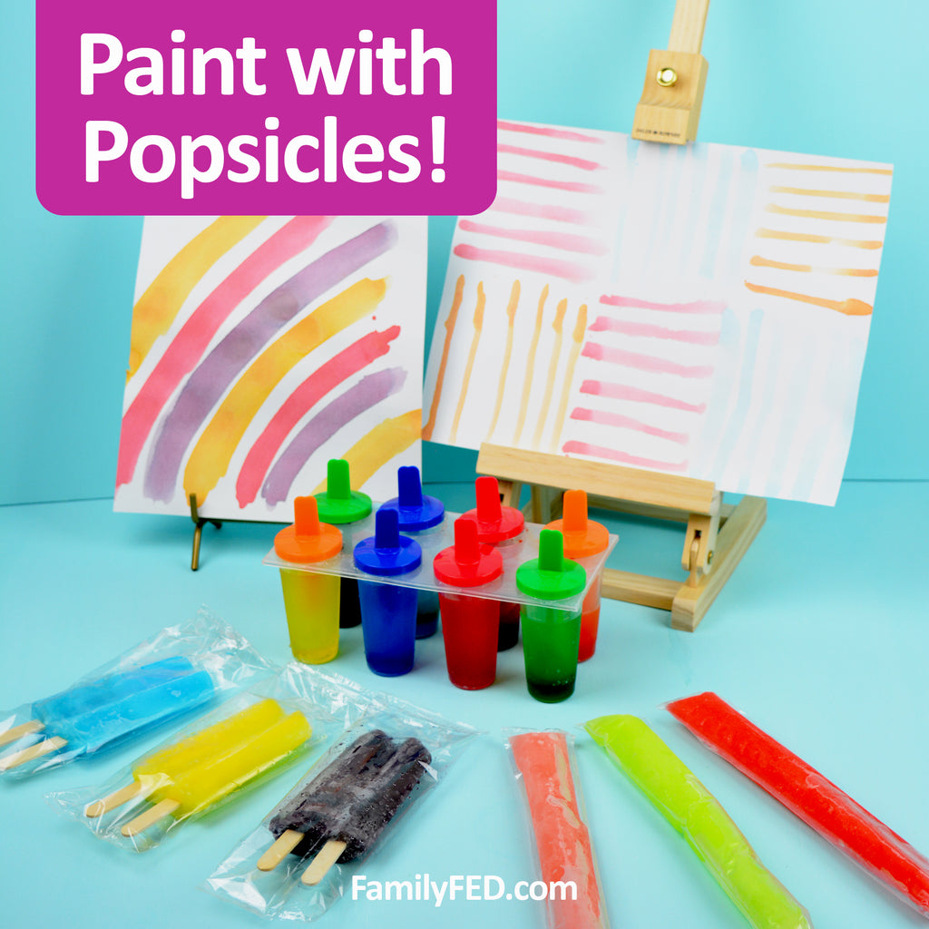 Draw with Popsicles—the Perfect Easy Art Activity for a Summer Day