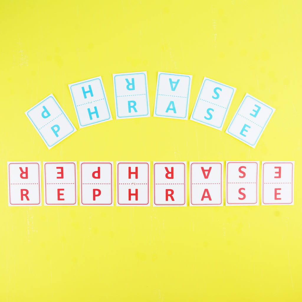 Phrase Rephrase—Easy, Fun, and Educational Word Game and Party Game