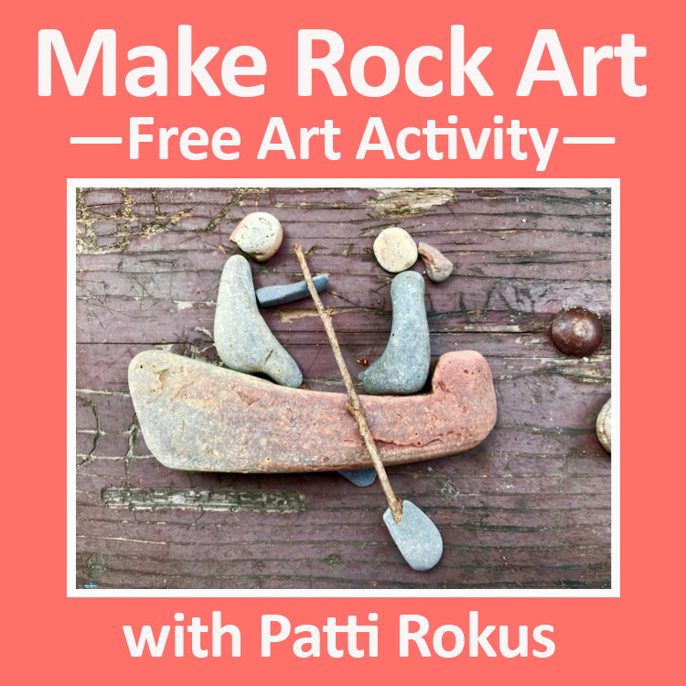 Making Rock Art for Free—an Easy Activity for Outdoor Play and Creativity