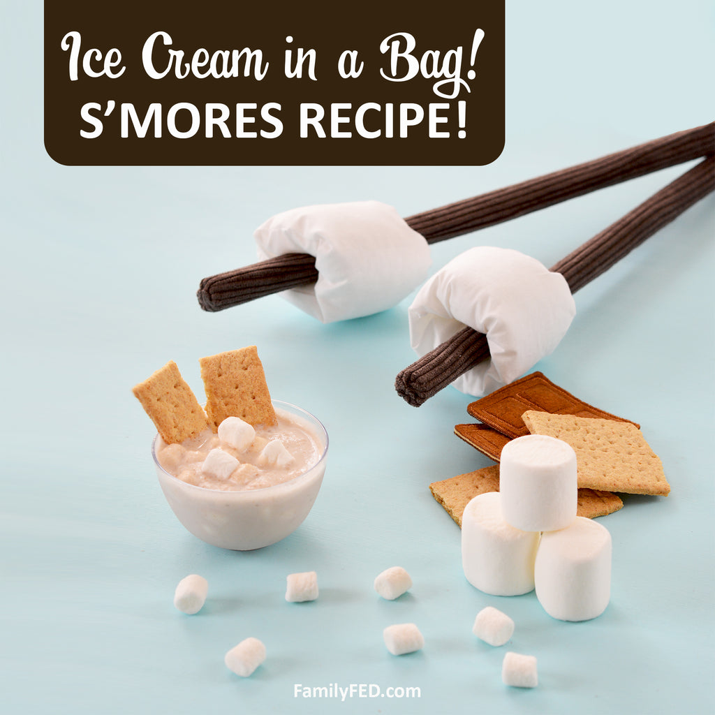 S’mores-Inspired Ice Cream in a Bag Recipe