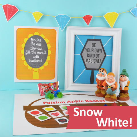 Snow White Downloadable Party Collection